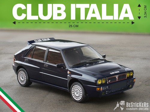 Adesivo club italia per - 1,