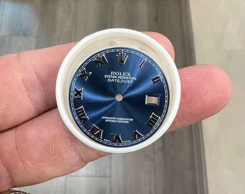 Dial rolex datejust - rolex, blue