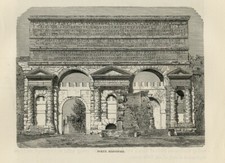 Stampa Antica 1875 = ROMA =