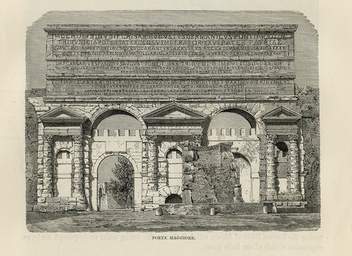 1875 stampa antica roma - stampa,