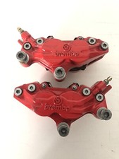 COPPIA PINZE FRENO ANTERIORI BREMBO ROSSE PER APRILIA RSV1000R -SP- TUONO