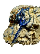 Azzurrite con venature