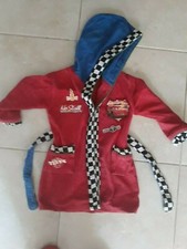 lotto 683b accappatoio bimbo bambino CARS 3-4 anni