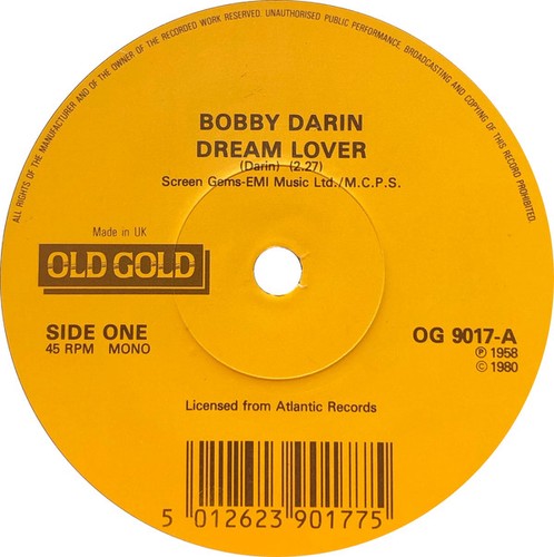 Bobby darin dream lover - darin,