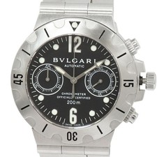 Orologio Bulgari Diagono Scuba Chrono Uomo Usato Ottime Condizioni Dal Giappone