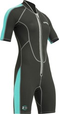 Cressi Lido Lady Shorty Wetsuit 2 mm, Muta Shorty per Snorkeling, Nuoto e Sport