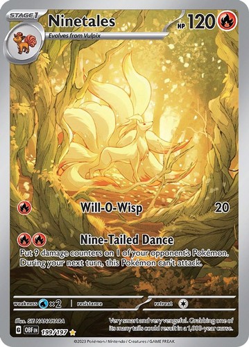 Ninetales 199 197 pokemon - -, 199/197