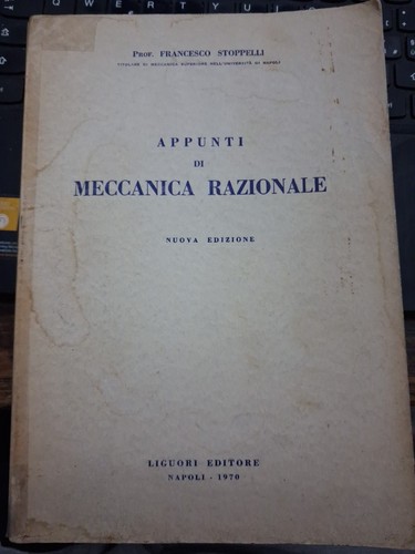 Stoppelli appunti meccanica - appunti, di