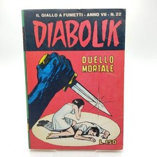 DIABOLIK N. 22  ANNO VII  PIU'