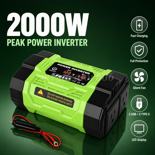 Car power inverter - car,