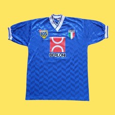 Italia Nazionale Calcio TV Anni 80/90 Size 54 vintage football Shirt Scotti
