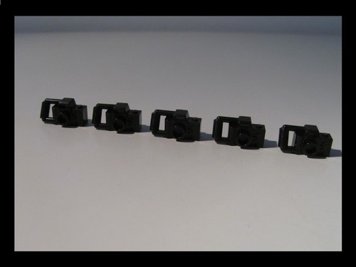 Lego fotocamera nera - lego:, 5x