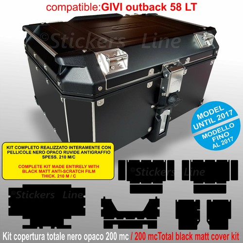Kit adesivi bauletto top case