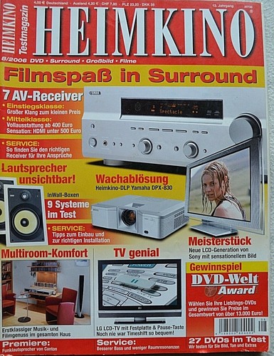 Heimkino pioneer dvr - heimkino, 8/06,pioneer