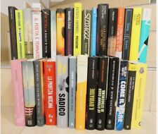 LOTTO 30 LIBRI ROMANZI E GIALLI TUTTI OTTIME CONDIZIONI TITOLI IN ANNUNCIO