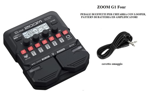 Zoom four pedaliera - zoom, g1