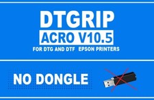 DTG RIP AcroRIP  10.5.2 Full version Software Senza Chiave USB  Epson DTF DTG UV
