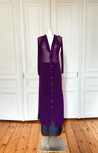 Cardigan vestito lungo jean - cardigan/vestito,