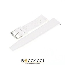 TROPIC Cinturino in Silicone 20mm Tropic Bianco , Easy-Fit (NUOVO)