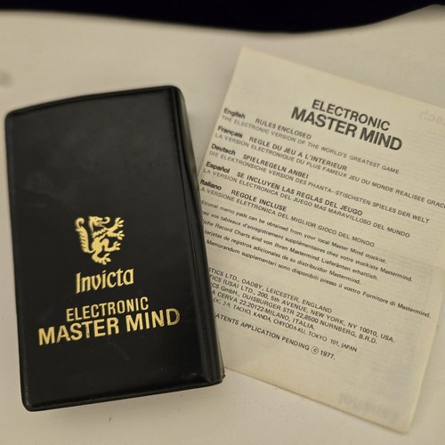 Invicta electronic master mind - master,