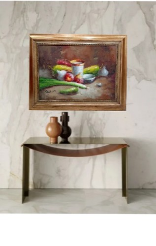 Quadro dipinto olio - olio, su
