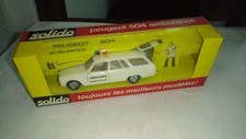 Solido Peugeot 504 ambulanza 23  1/43 scatola mint box  never open
