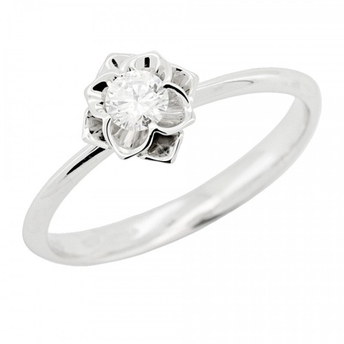 Anello solitario diamante - solitario,