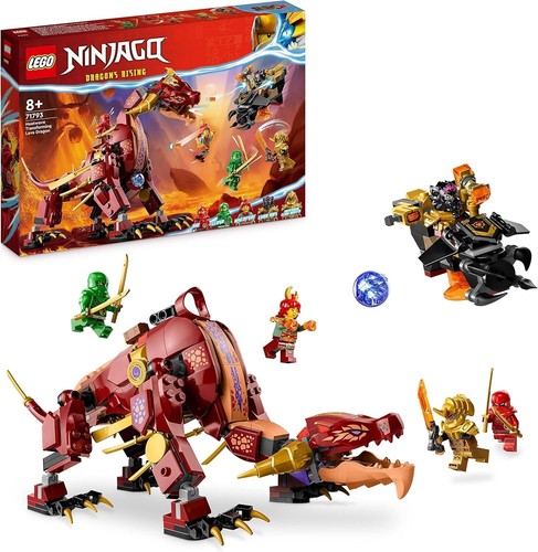 Lego ninjago dragone lava - lego,