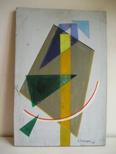 Futurismo Vecchio Quadro 60x40