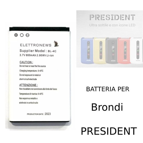 Batteria per brondi - batteria,