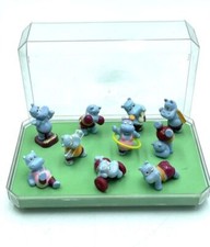 KINDER FERRERO VINTAGE SERIE COMPLETA 1991 Happypotami IN TECA # NW