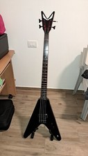 Basso elettrico 4 corde DEAN METALMAN V freccia