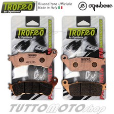 KIT PASTIGLIE FRENO ANT+POST TROFEO SINTERIZZATE HONDA SW-T 400 SWT 2009 2010