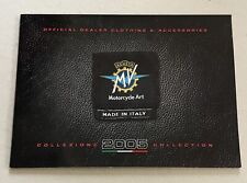 MV Agusta Abbigliamento e Accessori COLLEZIONE 2005 depliant originale, brochure