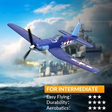 Volantexrc 4 canali F4U Corsair aereo radiocomandato, RTF RC aereo ideale volantino parco