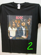 AC-DC T-SHIRT maglietta maglia manica cort cotone nera Taglia M- L XL -MA 2002-3