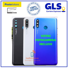 COVER SCOCCA POSTERIORE per HUAWEI P30 LITE MAR-LX1A 48mega +VETRO FOTOCAMERA