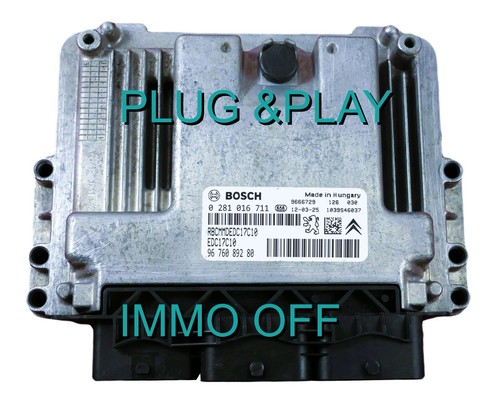 Centralina ecu peugeot 207 - ecu,
