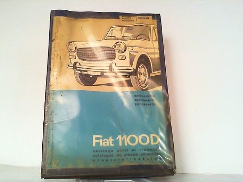 Fiat 1100d ersatzteilkatalog - fiat,