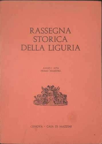 Rassegna storica della liguria - della,