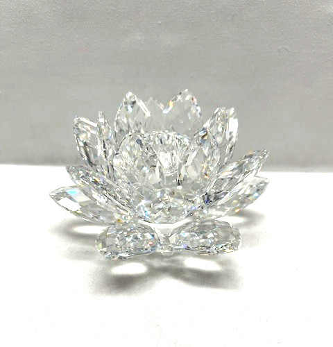 Portacandele swarovski lotus - portacandele,