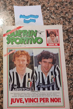 Guerin sportivo 19 1982-ESCLUSIVO JUVENTUS-MAXI POSTER BONIEK-PASSARELLA