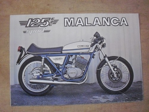 Malanca 125 e2c sport - malanca, 1977