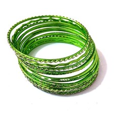 Bracciale Indiano Rigido Ø6 , 5cm Bracciale Bollywood Gioielli Churiyan Bangle