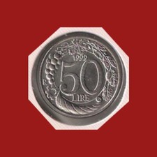 50 Lire 1999 Italia Turrita