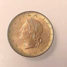 Rara Moneta  20 Lire Repubblica Italiana 1978