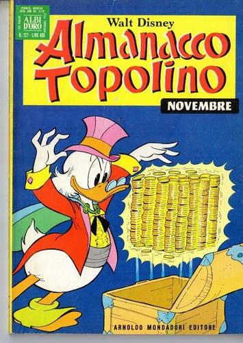 Fumetto almanacco topolino - almanacco,