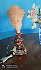 LAMPADA ANTICA IN LEGNO DORATO