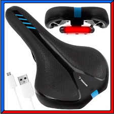 Sella Sellino Bici Sportiva Comoda Antiprostata per Bicicletta MTB da Corsa