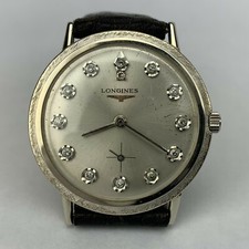 Vintage Longines oro bianco 14